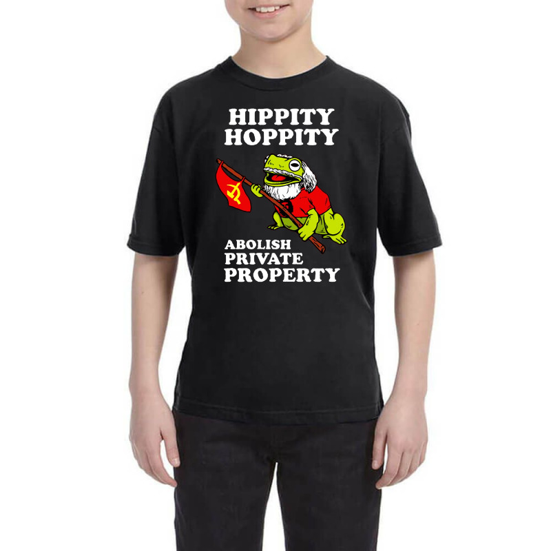 Hippity Hoppity Abolish Private Property Essential Youth Tee by Hot Trends | Artistshot