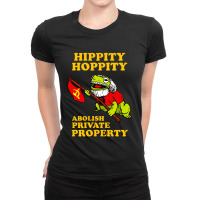 Hippity Hoppity Abolish Private Property Essential Ladies Fitted T-shirt | Artistshot