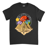 Hippie Egyptian Pyramids Sacred Geometry Classic T-shirt | Artistshot