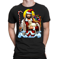 Christian Santa Jesus Christmas Christian Savior Nativity Toy Holiday  T-shirt | Artistshot