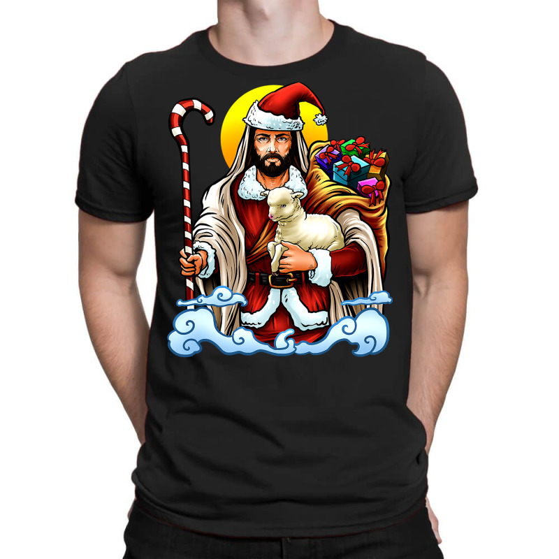 Christian Santa Jesus Christmas Christian Savior Nativity Toy Holiday  T-Shirt by golferu | Artistshot