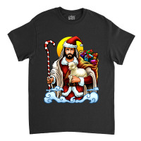 Christian Santa Jesus Christmas Christian Savior Nativity Toy Holiday  Classic T-shirt | Artistshot