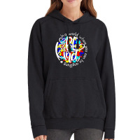 In A World Where You Can Be Anything Be Kind Autism Funny Vintage Hoodie | Artistshot