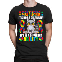 Its Not A Disability Different Ability Autism Raccoon T-shirt | Artistshot