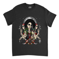 Hippie Hecate Triple Moon Goddess Classic T-shirt | Artistshot