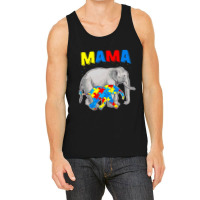 Mama Elephant Autism Awareness Tank Top | Artistshot