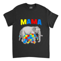 Mama Elephant Autism Awareness Classic T-shirt | Artistshot