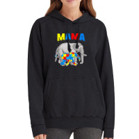 Mama Elephant Autism Awareness Vintage Hoodie | Artistshot