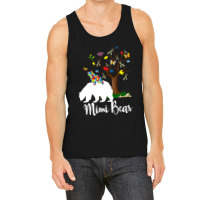 Mimi Bear Autism Awareness Love Support Tank Top | Artistshot