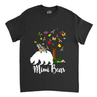 Mimi Bear Autism Awareness Love Support Classic T-shirt | Artistshot