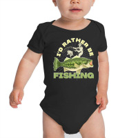 Fishing T  Shirt Fisherman Angling Hobby Fish Funny Fishing T  Shirt Baby Bodysuit | Artistshot