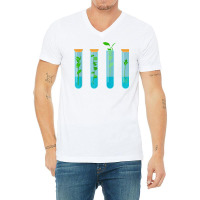 Plant Chemistry Botany Gardening Plant Chemist Botanist T Shirt V-neck Tee | Artistshot