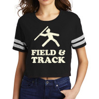 Vintage Track & Field Throwing Coach Javelin Shot Put Discus T Shirt Scorecard Crop Tee | Artistshot