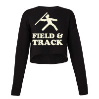 Vintage Track & Field Throwing Coach Javelin Shot Put Discus T Shirt Cropped Sweater | Artistshot