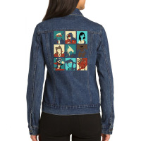 Final Pop Art Ladies Denim Jacket | Artistshot