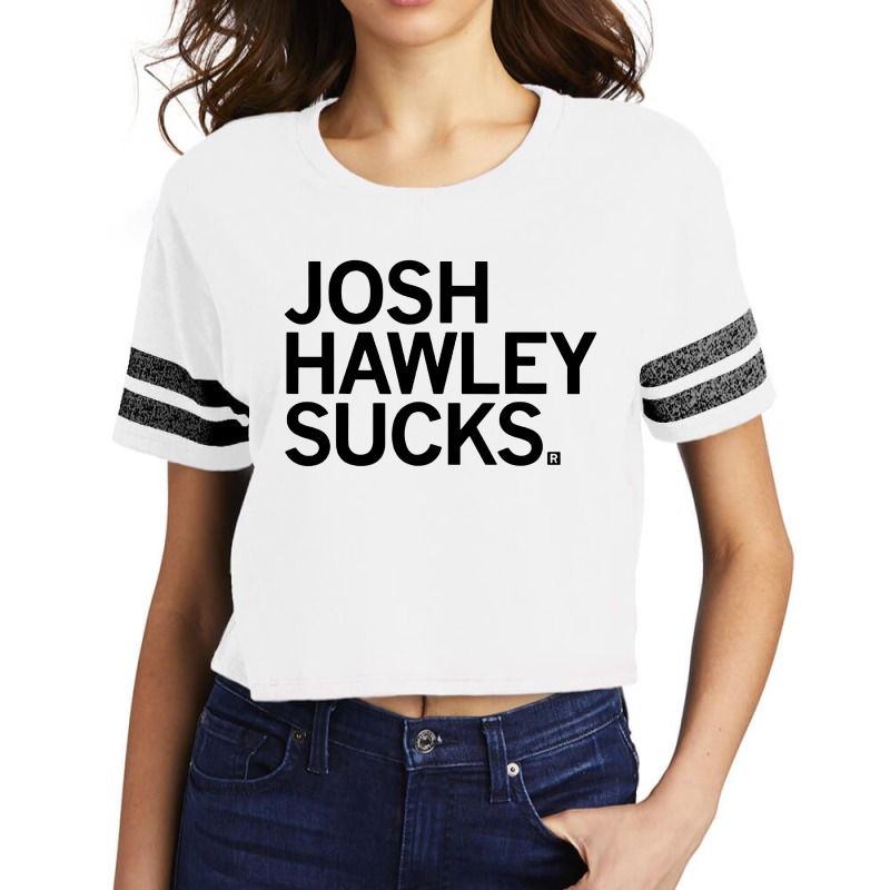 Josh Hawley Run Free Funny Hawley Running Scorecard Crop Tee by Ngecrit | Artistshot