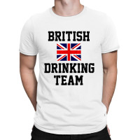 British Drinking Team Funny Country Britain Flag T-shirt | Artistshot