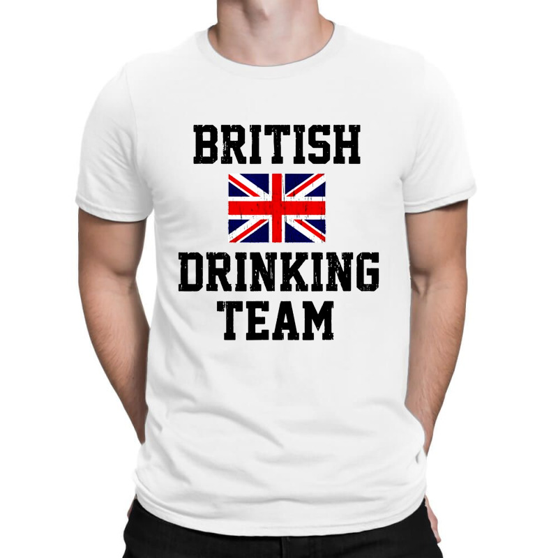 British Drinking Team Funny Country Britain Flag T-shirt | Artistshot