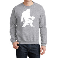 Belgian Malinois T Shirtbigfoot Walking Belgian Malinois T Shirt (1) Crewneck Sweatshirt | Artistshot