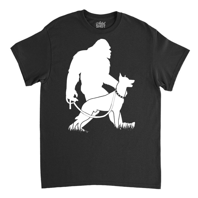 Belgian Malinois T Shirtbigfoot Walking Belgian Malinois T Shirt (1) Classic T-shirt by jordanianstroke | Artistshot