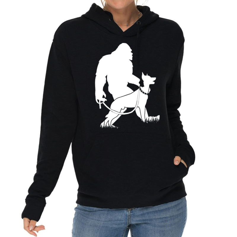 Belgian Malinois T Shirtbigfoot Walking Belgian Malinois T Shirt (1) Lightweight Hoodie by jordanianstroke | Artistshot