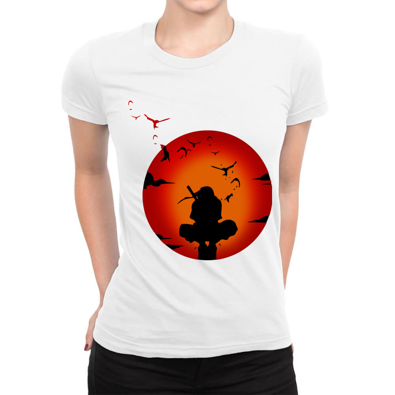 Night Spirit Ladies Fitted T-shirt | Artistshot