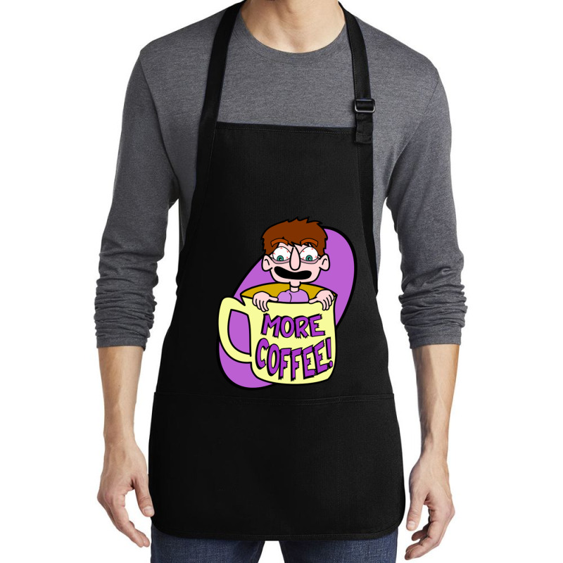 More Coffee Medium-length Apron | Artistshot