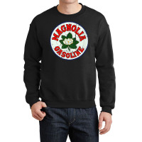 Vintage Magnolia Gasoline Gas Pump Road Sign T Shirt Crewneck Sweatshirt | Artistshot