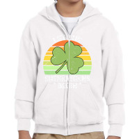 Let The Shenanigans Begin Vintage Saint Patricks Day Youth Zipper Hoodie | Artistshot