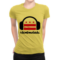 Mute Dc New York Ladies Fitted T-shirt | Artistshot