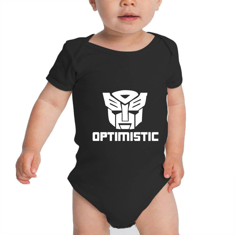 Be Optimistic Transformers   Robot Optimus Prime Baby Bodysuit by Gretchen Minnis | Artistshot