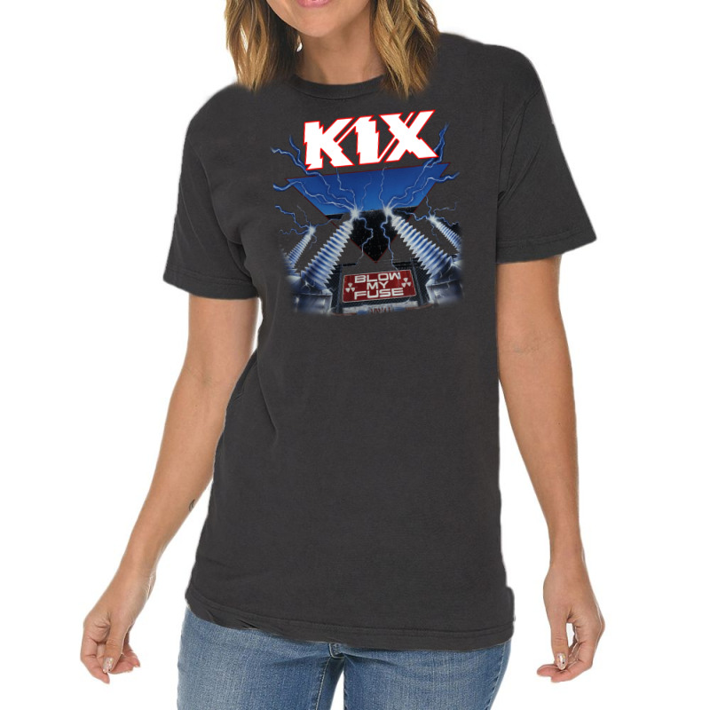 Kix Blow My Fuse Vintage T-shirt | Artistshot