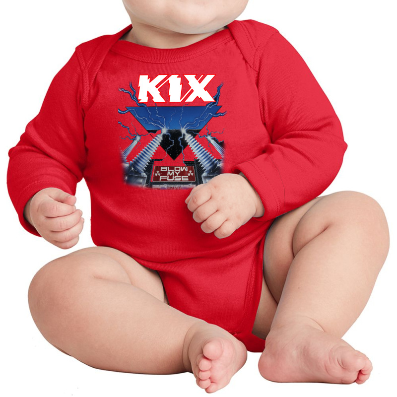 Kix Blow My Fuse Long Sleeve Baby Bodysuit | Artistshot