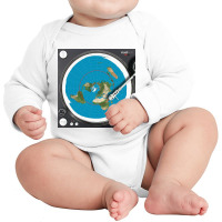 Flat Beat 33 Long Sleeve Baby Bodysuit | Artistshot