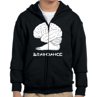 Braindance Youth Zipper Hoodie | Artistshot