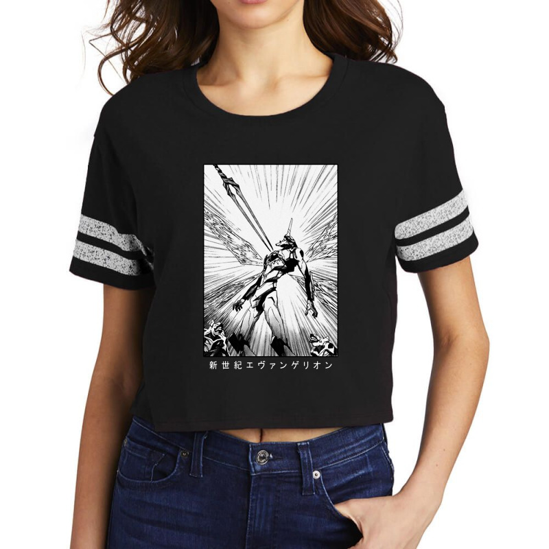 Neon Genesis Evangelion Essential Scorecard Crop Tee by saterseim | Artistshot