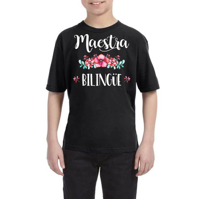 Equipo Maestra Bilingue Playera Regalo Spanish Teacher T Shirt Youth Tee by maionexzweddel1i | Artistshot