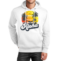 Aloha Hawaii Hawaiian Island Shirt Palm Trees Beach Vacation T Shirt Unisex Hoodie | Artistshot