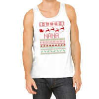 Nana Ugly Christmas Sweater Xmas Tank Top | Artistshot