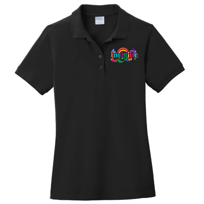 Imagine Ladies Polo Shirt by autlu2024 | Artistshot