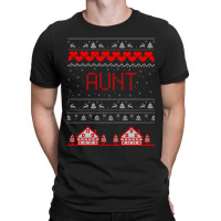 Aunt Ugly Christmas Sweater T-shirt | Artistshot