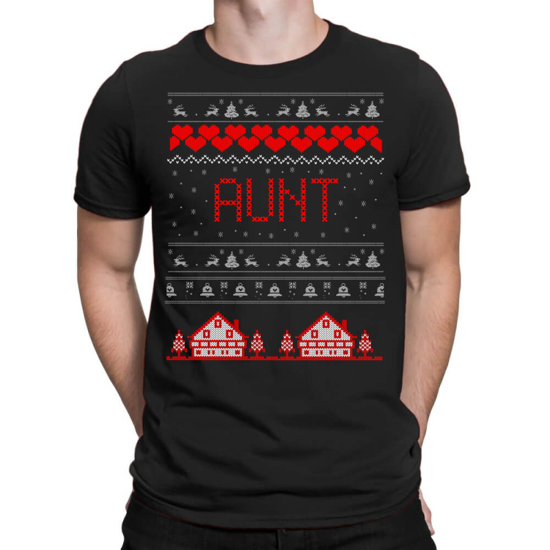 Aunt Ugly Christmas Sweater T-shirt | Artistshot