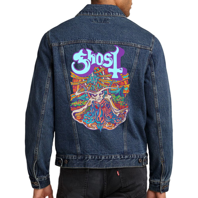 Ghost   Seven Inches Of Satanic Panic Premium T Shirt Men Denim Jacket by alaizws | Artistshot