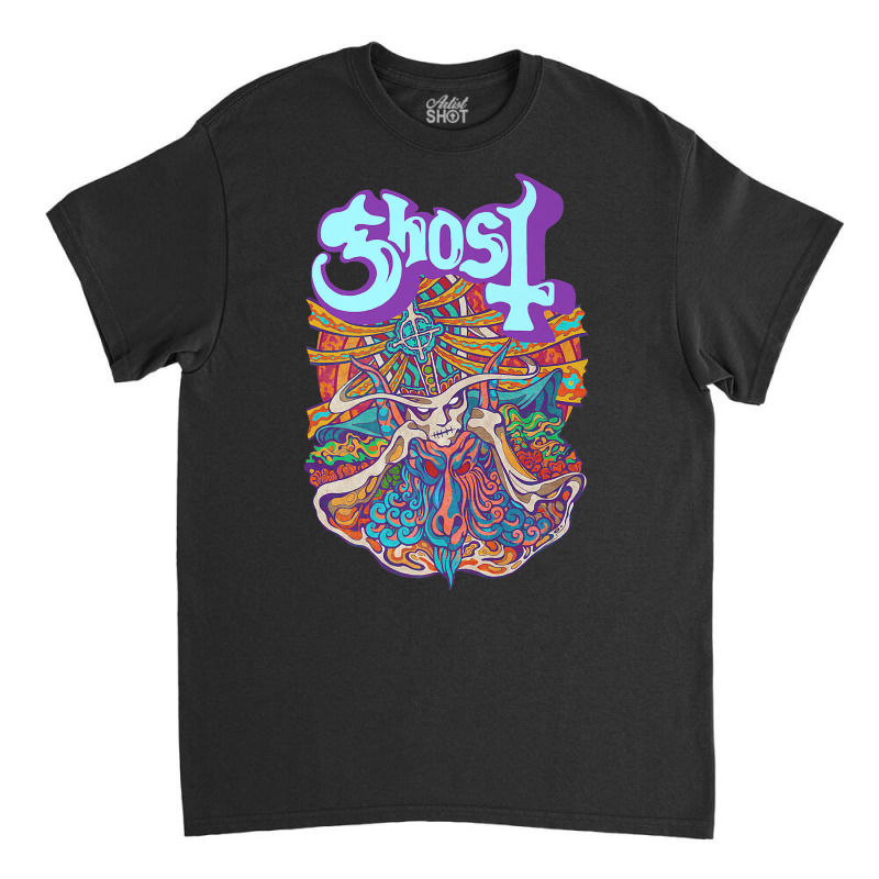 Ghost   Seven Inches Of Satanic Panic Premium T Shirt Classic T-shirt by alaizws | Artistshot