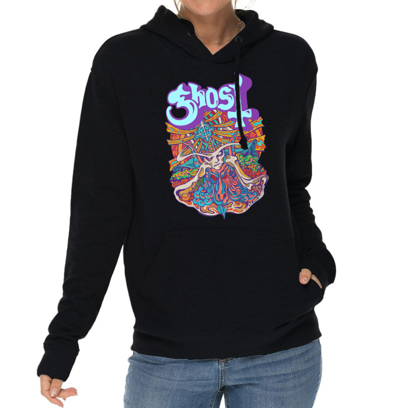 Ghost   Seven Inches Of Satanic Panic Premium T Shirt Lightweight Hoodie by alaizws | Artistshot