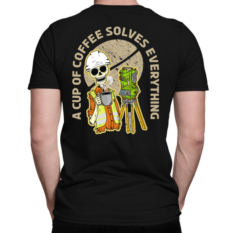 Surveyor And Coffee T-Shirt by azmth | Artistshot