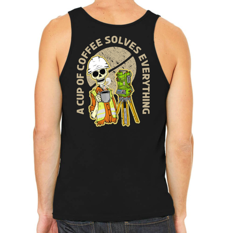 Surveyor And Coffee Tank Top by azmth | Artistshot