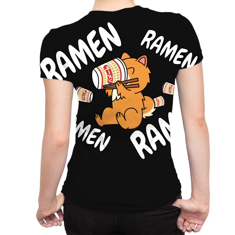 Instant Ramen Pomeranian All Over Women's T-shirt | Artistshot