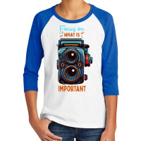 Photographer T  Shirt Classic Film Camera Art For Photographers T  Shi Youth 3/4 Sleeve | Artistshot