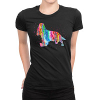 Spaniel T  Shirt English Cocker Spaniel T  Shirt Ladies Fitted T-shirt | Artistshot